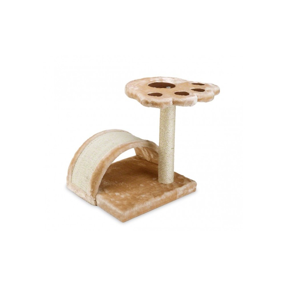 HK1074 - GYMNASE AVEC GRIFFOIR POUR CHATS AVEC COLONNE EN SISAL ET PLATEAU