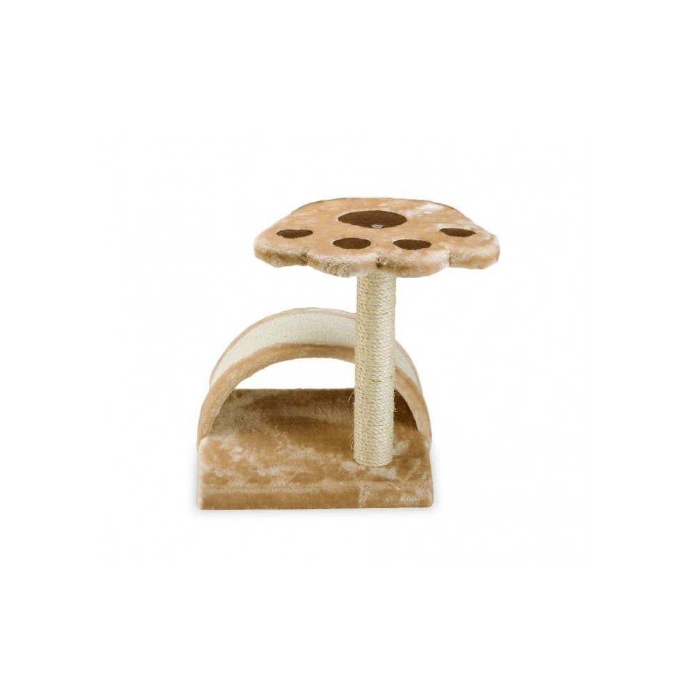 HK1074 - GYMNASE AVEC GRIFFOIR POUR CHATS AVEC COLONNE EN SISAL ET PLATEAU