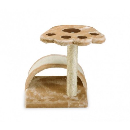 HK1074 - GYMNASE AVEC GRIFFOIR POUR CHATS AVEC COLONNE EN SISAL ET PLATEAU