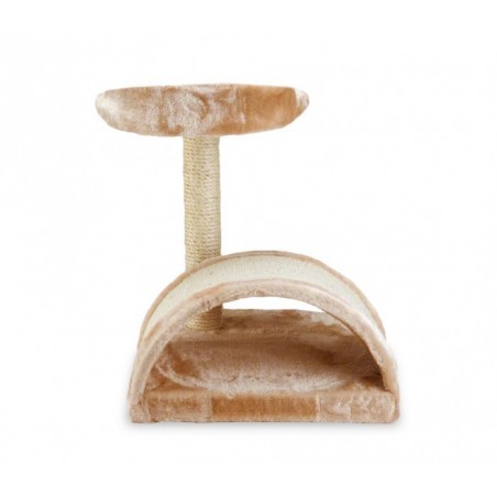 HK1074 - GYMNASE AVEC GRIFFOIR POUR CHATS AVEC COLONNE EN SISAL ET PLATEAU