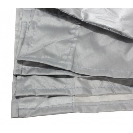 2269 COUVERTURE DE PARE-BRISE GRISE AVEC SANGLES DE FIXATION DE FIXATION ANTI NEIGE OU SOLEIL