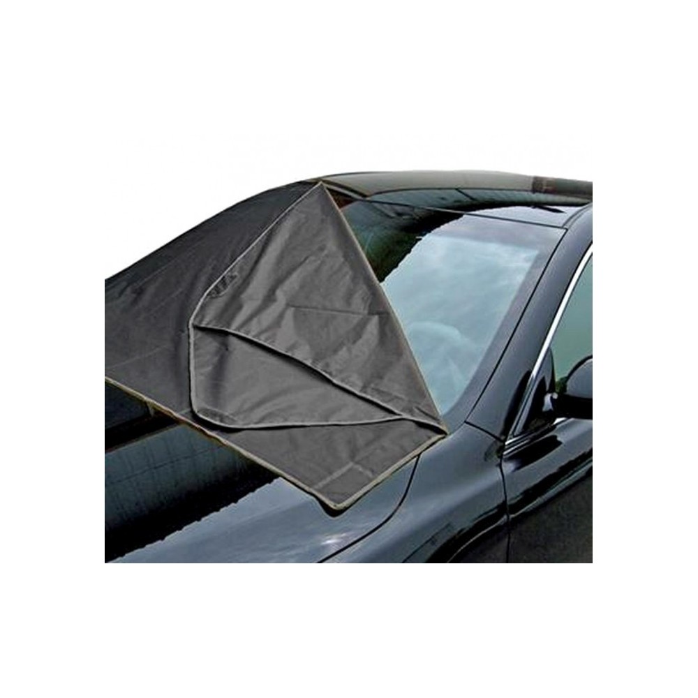 2270 COUVERTURE DE PARE-BRISE NOIRE ANTI NEIGE OU SOLEIL AVEC AIMANTS