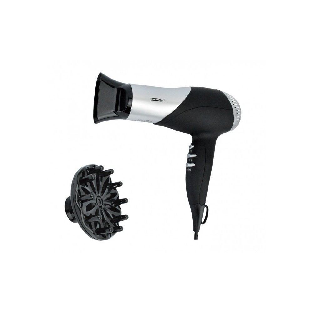 897701 - Sèche cheveux DICTROLUX 2000 watt avec embout diffuseur - 2 vitesses