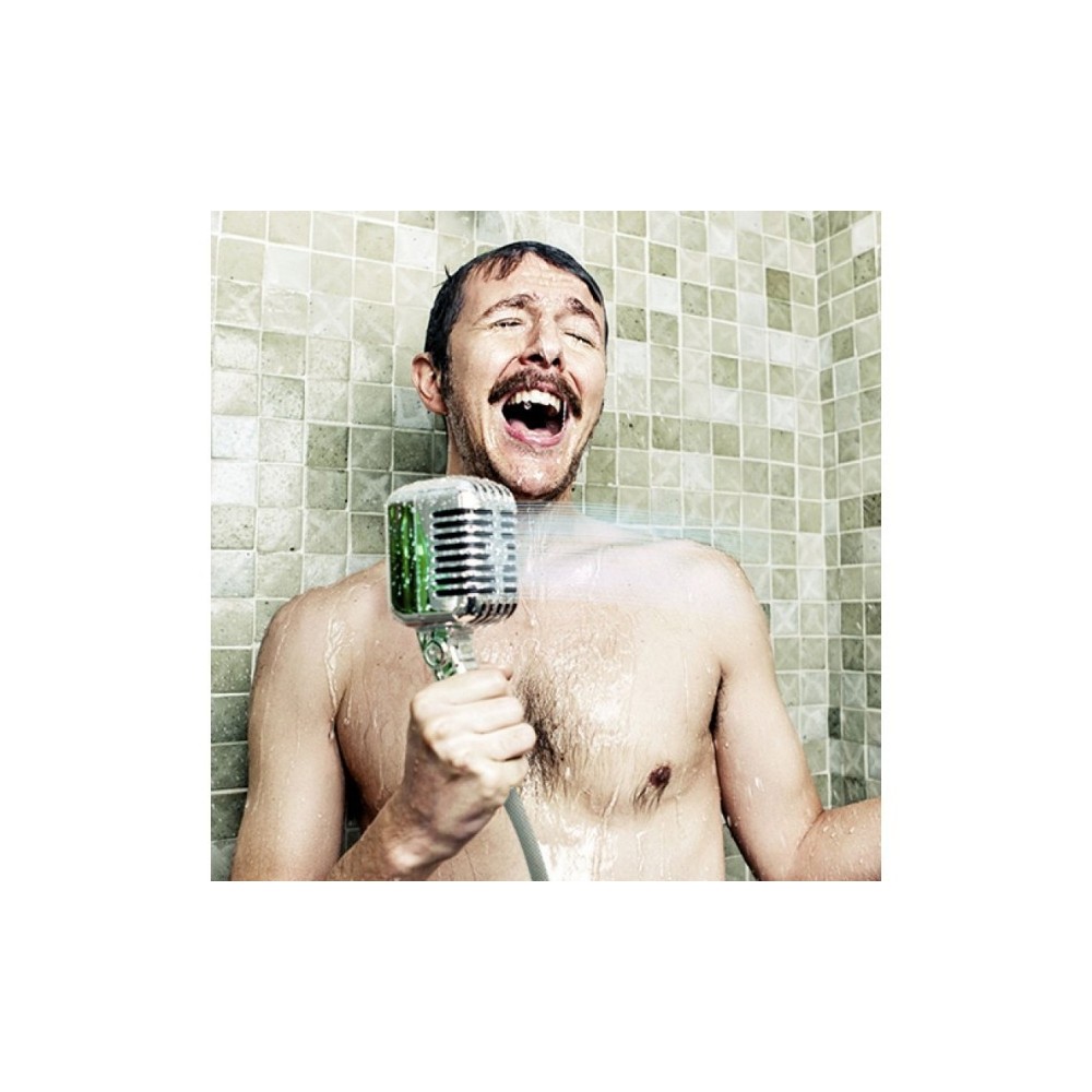 314051 - Pomme de douche en forme de microphone