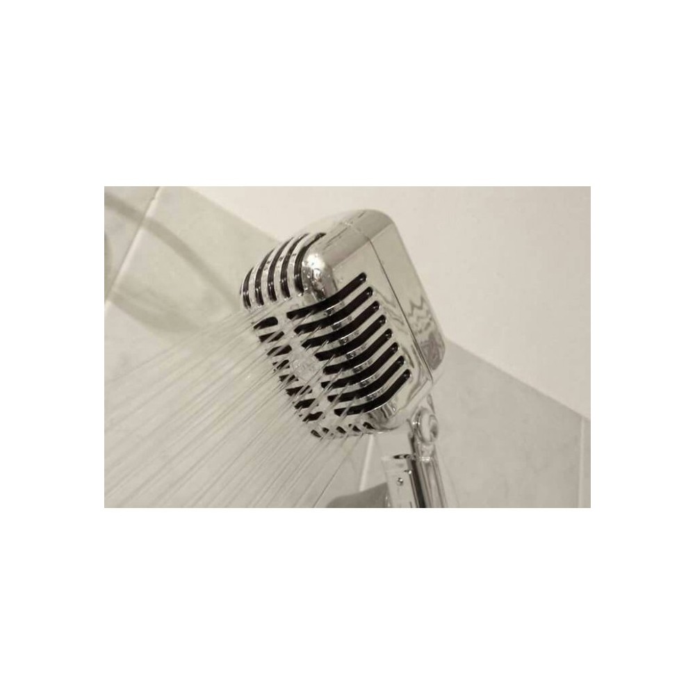 314051 - Pomme de douche en forme de microphone