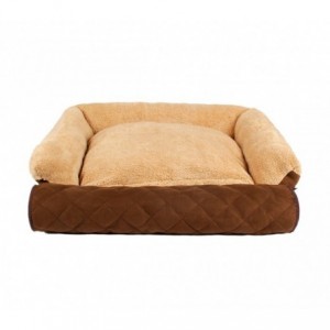 Couffin depliable double fonction panier pour chien doux 112x55x18