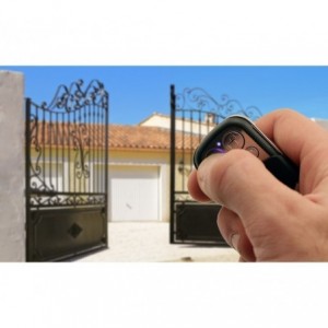 Télécommande universelle sans fil mod. E1 pour portails 4 canaux  2