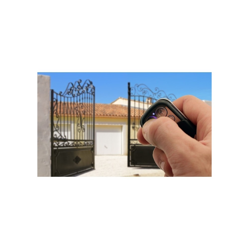 Télécommande universelle sans fil mod. E1 pour portails 4 canaux 
