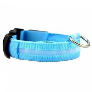 Collier réglable LED pour chiens et chats différentes tailles et couleurs