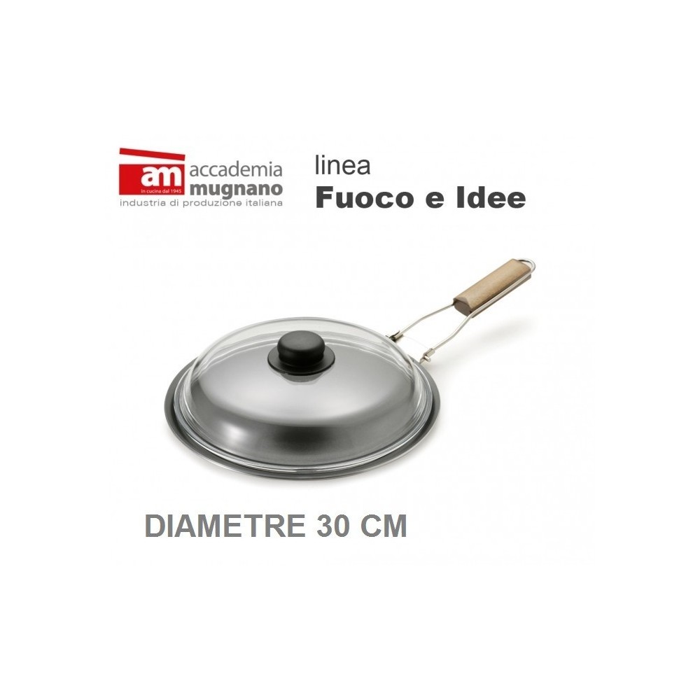 FISPD30 Spatule avec couvercle en verre 30 cm aluminium ligne 