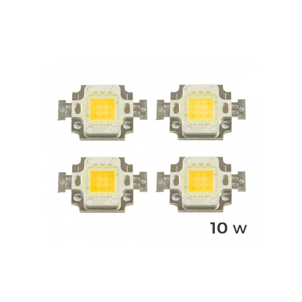 Pack de 4 plaques de LED de rechange 10-20-30-50 ou 100 watt