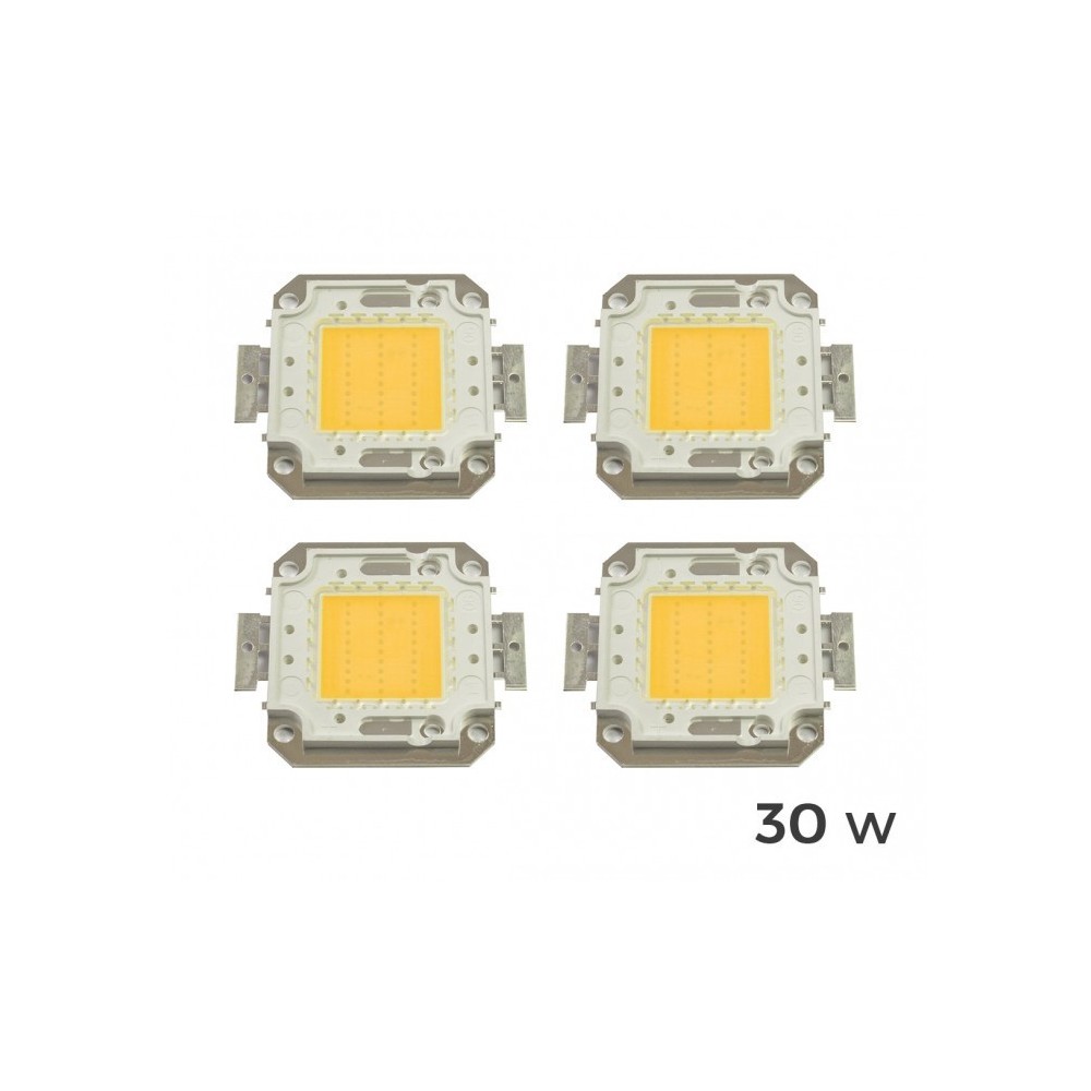 Pack de 4 plaques de LED de rechange 10-20-30-50 ou 100 watt
