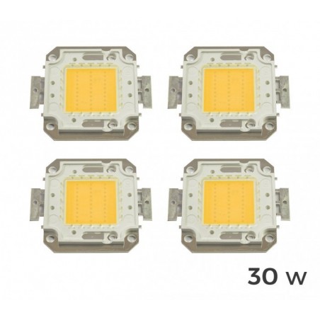 Pack de 4 plaques de LED de rechange 10-20-30-50 ou 100 watt