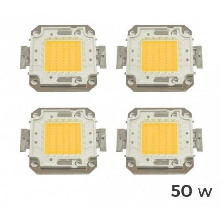 Pack de 4 plaques de LED de rechange 10-20-30-50 ou 100 watt