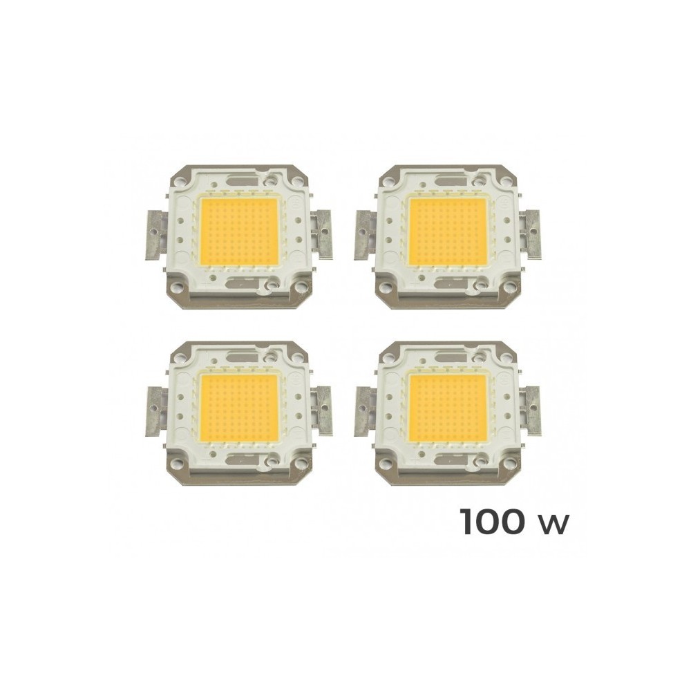 Pack de 4 plaques de LED de rechange 10-20-30-50 ou 100 watt