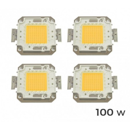 Pack de 4 plaques de LED de rechange 10-20-30-50 ou 100 watt